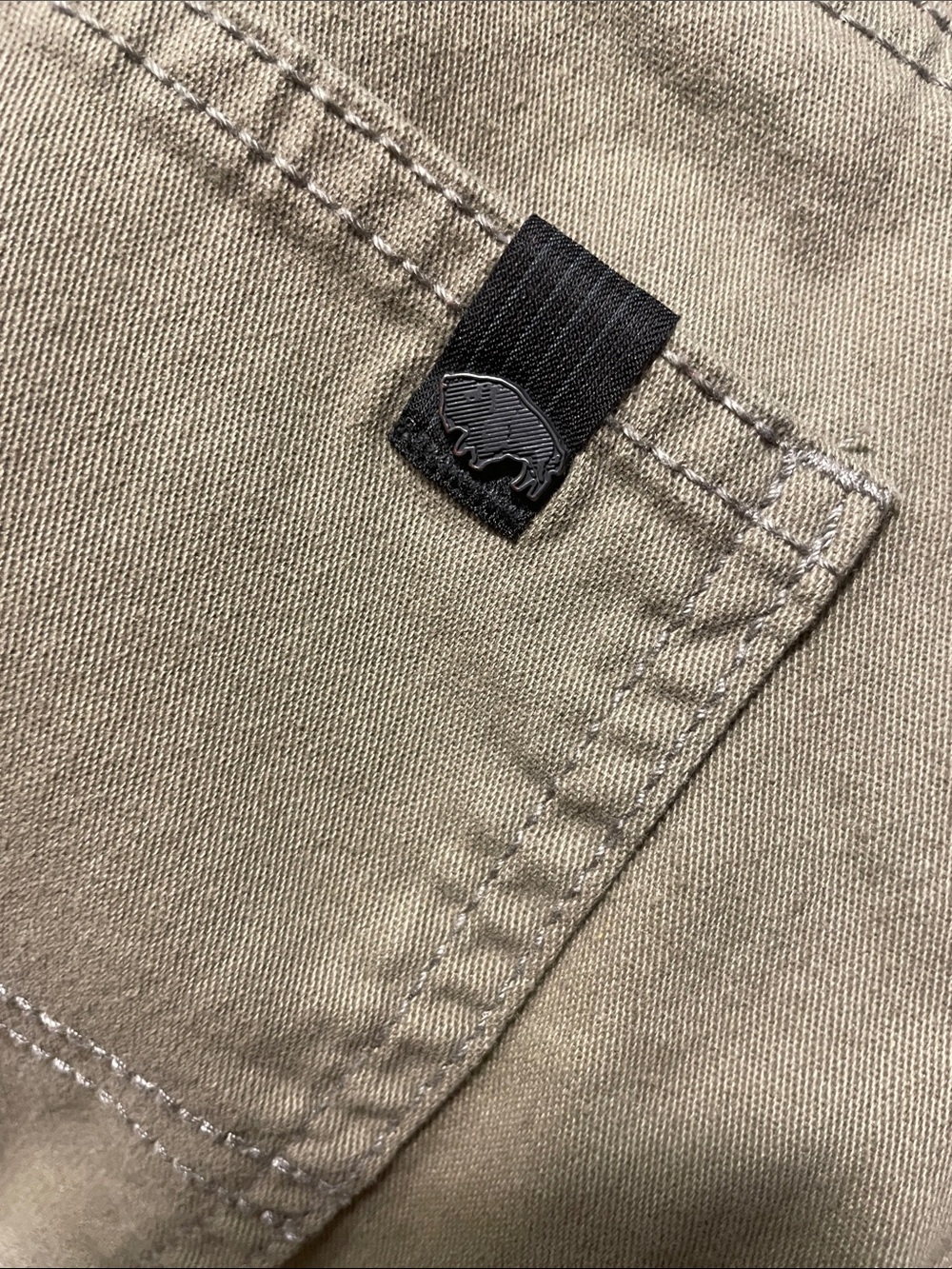 Buffalo David Bitton Olive-Tone Straight Leg Pants - Picture 4 of 9